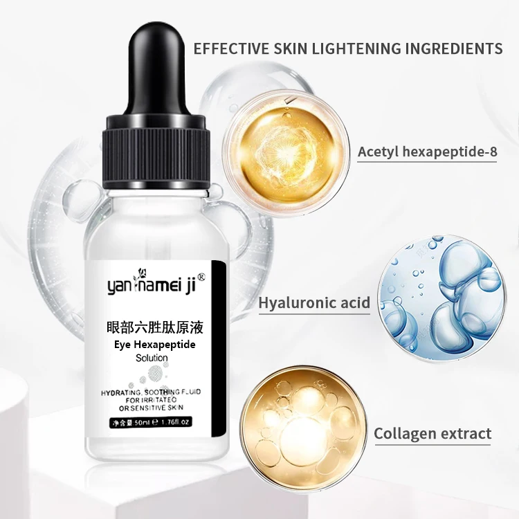Hot Sale Eye Serum Remove Dark Circles Eye bags Anti-wrinkle Solution For all skin type