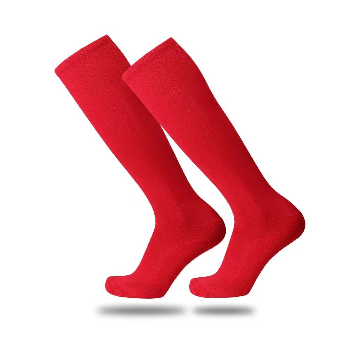 Medias de futbol high quality towel bottom football socks knee high multi-color soccer socks for kids