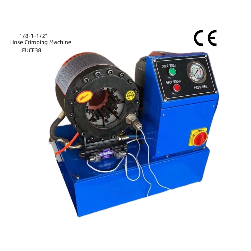 Good Quick speed high efficiency 1/8-1.5' high power hydraulic hose pressing machine P32 brake pipe crimping machine