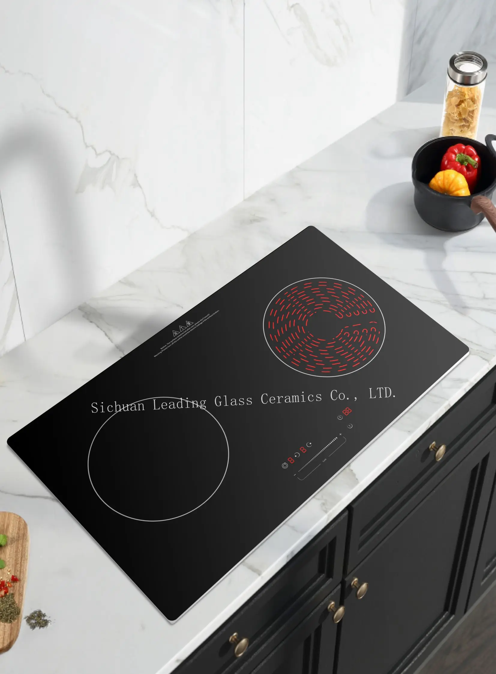 Double Infrared Cooker Induction Cookers famous brand OEM Popular Multifunction Electric Crystal Panel Electric