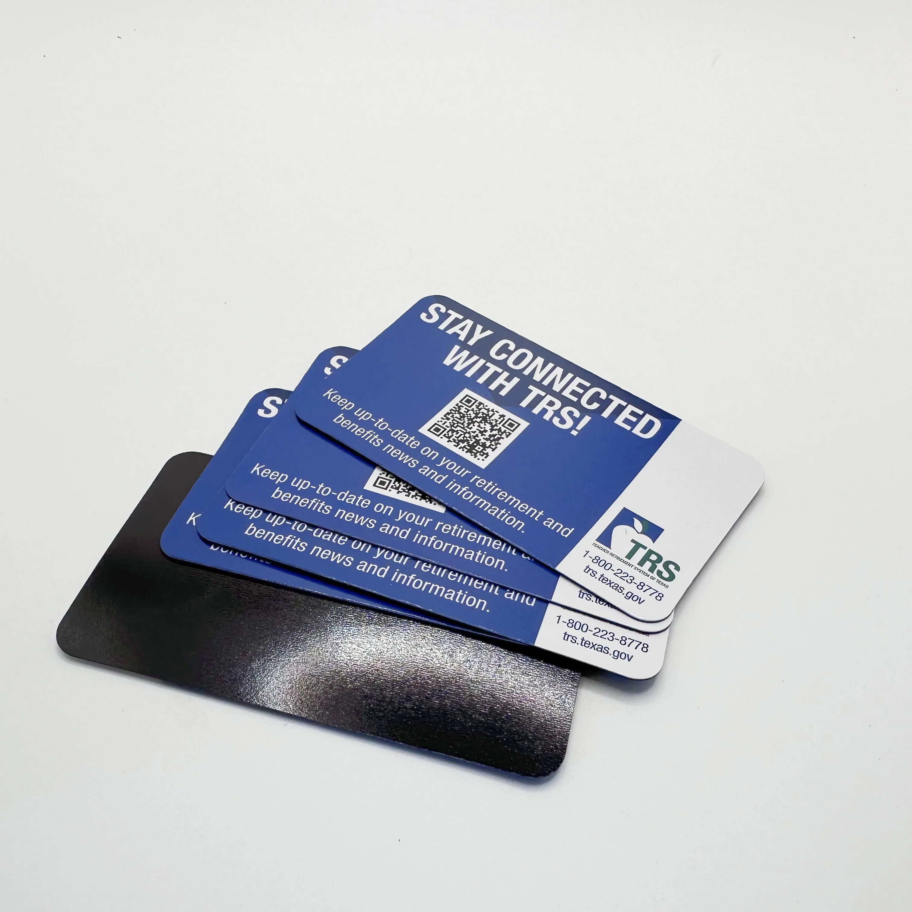 custom government retirement project promotional small thin fridge magnet