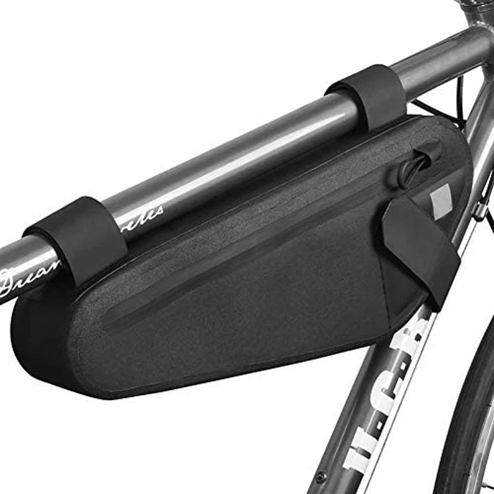 BSCI Audit Bag Factory Fully Waterproof High Frequency Seamless Stitching Cycling Bicycle Dry Triangle Pouch Bike Tube Bag