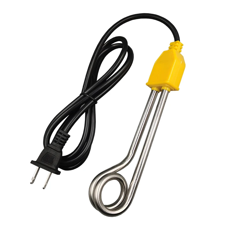 
Электрический погружной нагреватель для воды, чая, кофе, супа, 600 Вт, 110 В, погружной нагреватель для кемпинга 