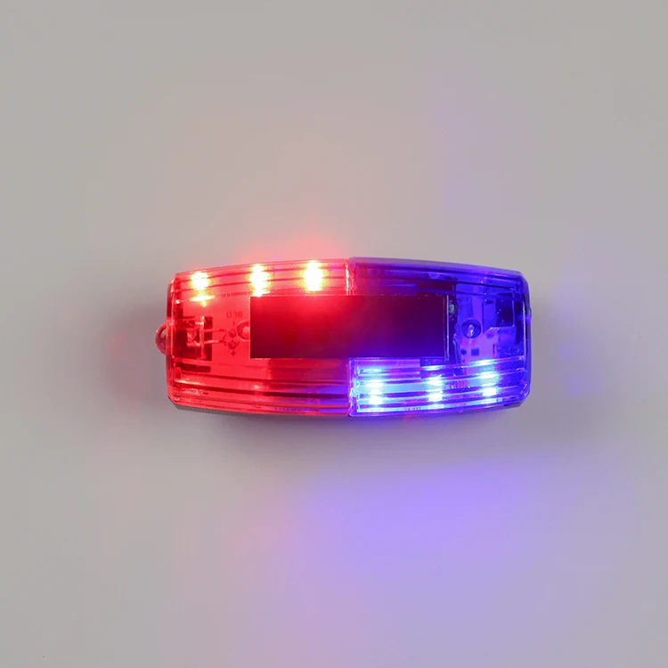 
Cheap waterproof various LED rechargeable traffic signal safety indicator shoulder light clip 