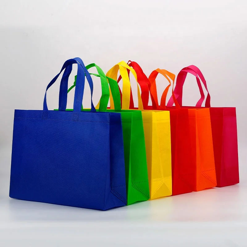 non woven bag oeko tex,bags wholesale hot pressed non-woven fabric storage high capacity tote bag for clothing store supermarket