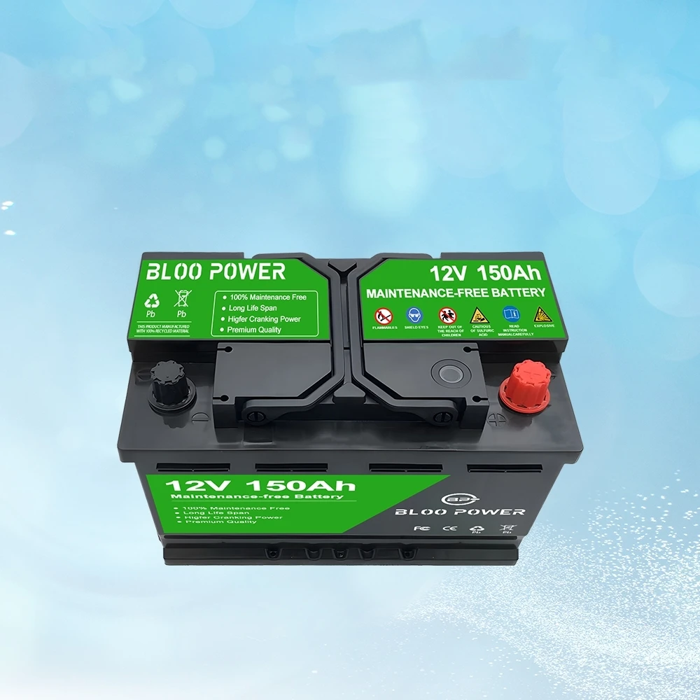 High Power Lead Acid Battery 12V 100Ah High Capacity Energy storage Battery Home Universal Car Starter Battery