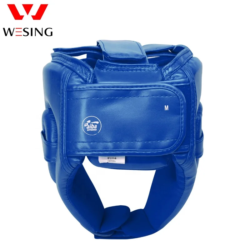 Wesing IBA Approved Boxing Headgear Microfiber Leather Boxing Head Guard