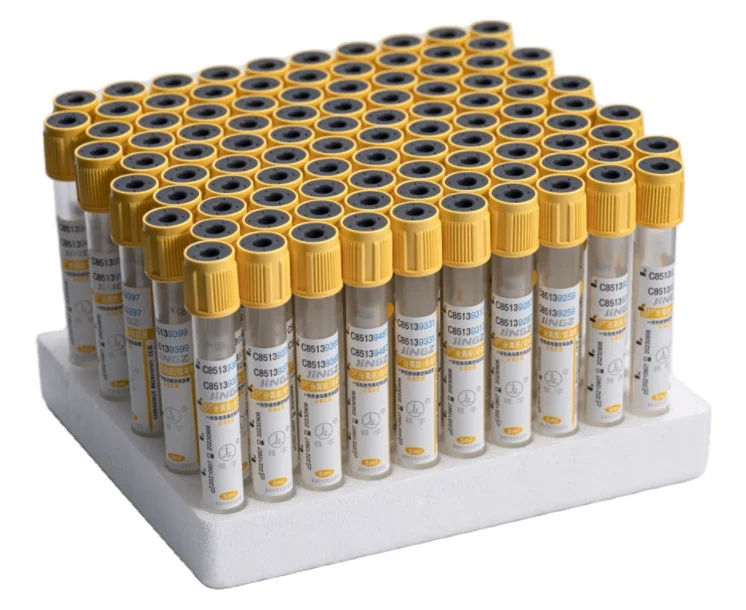 Gel vacuum blood tube production machine yellow top cap 2ml 4ml 6ml 10ml