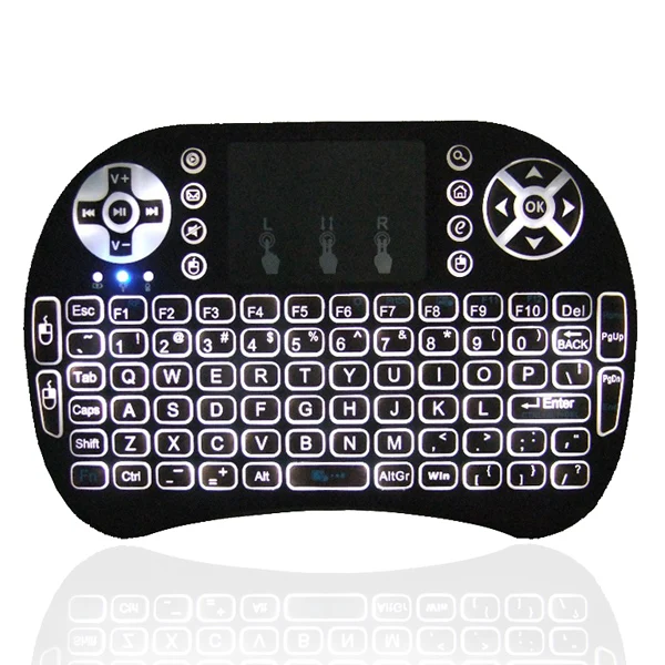 
RII i8 2.4g mini wireless touchpad remote control keyboard for android tv box 
