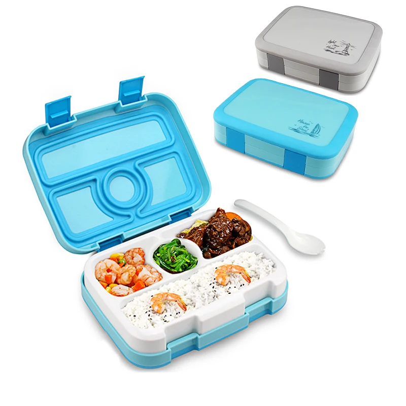 Safe Leakproof Microondas Bento Box For Kids Bpa Free El Plastico Food Container Bento Box