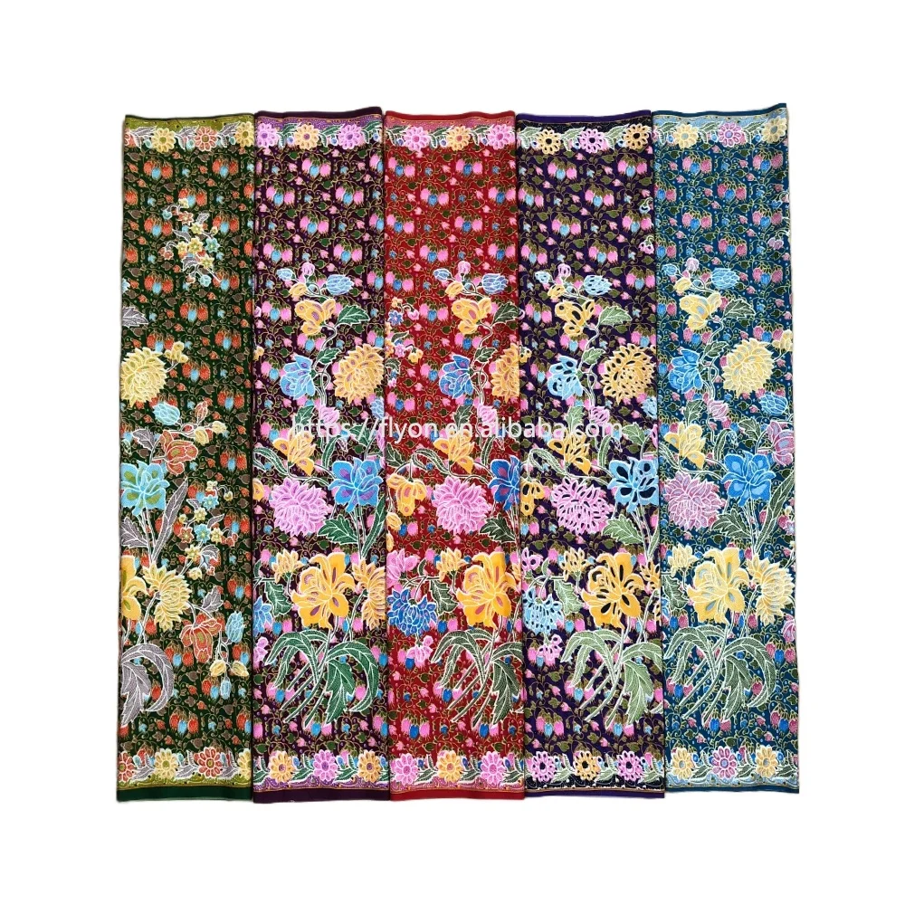 Lungi Indonesia Songket Sarong Fabric Sampin Wholesale Traditional Batik Sarong Thailand Sarong Eid Lungi For Men Sarung Lungi