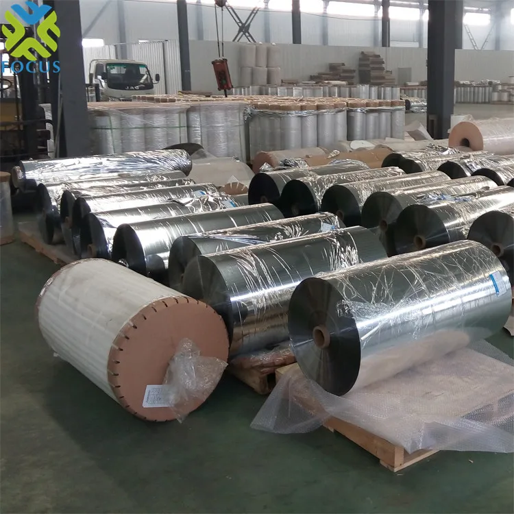 Plastic film roll metalized PE used for Orchard Reflective Film