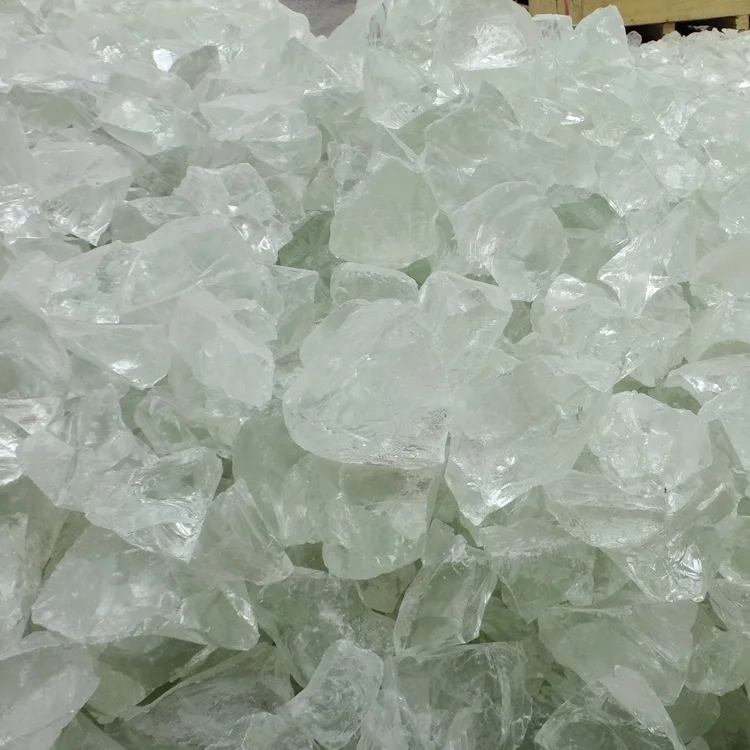 home decoration garden landscaping crystal white slag glass rock