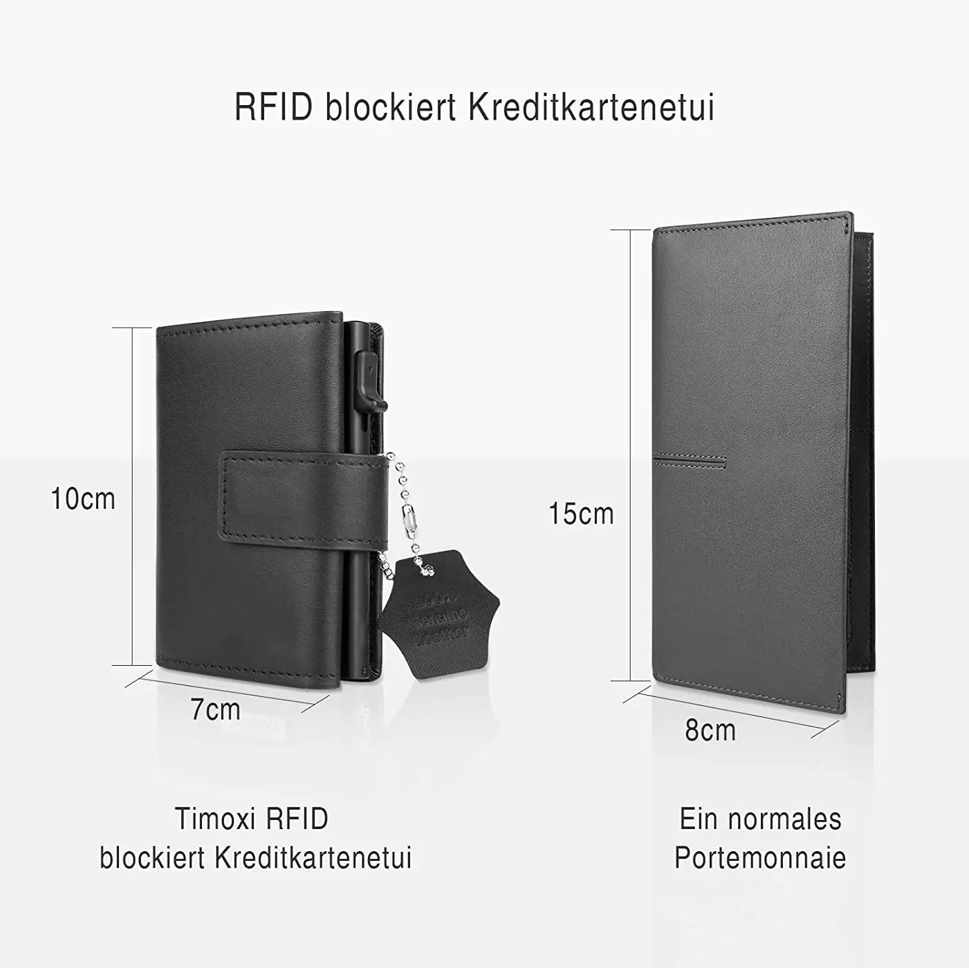 Man wallet with Airtag Holder Rfid Aluminium Card Holder with Money Clip Coin Purse airtag Wallet Small Leather Wallet Air Tag