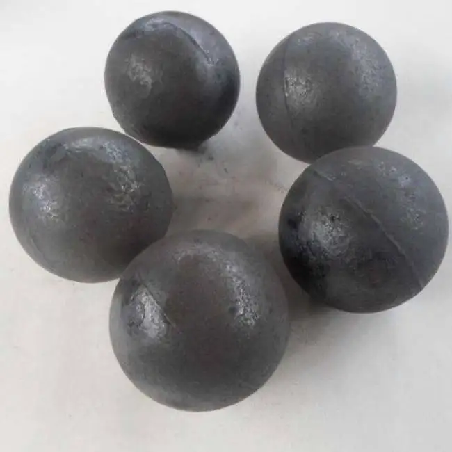 
60-65 HRC Grinding 80mm 100mm forged Steel ball Grinding Balls Mining 