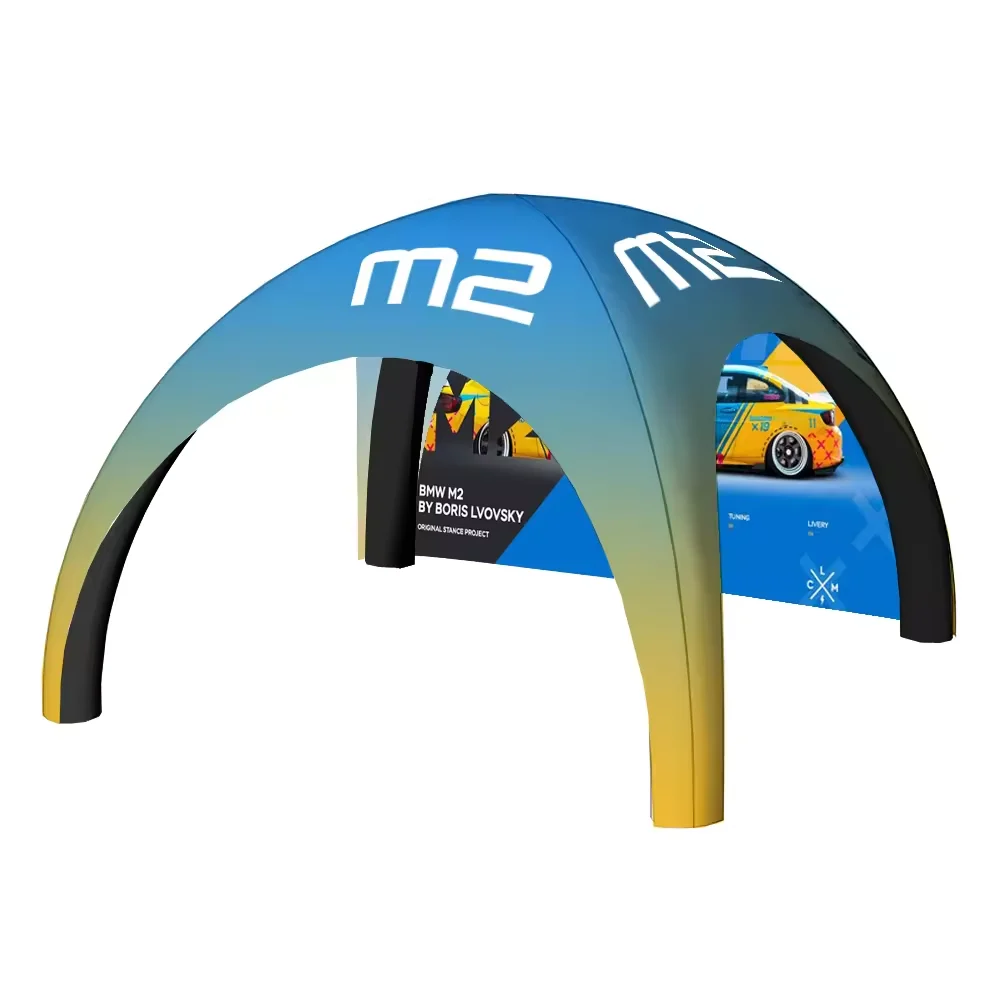 Attractive New Product Inflatable Canopy Gazebo in X Shape Inflatable Tent with Fair Price dome