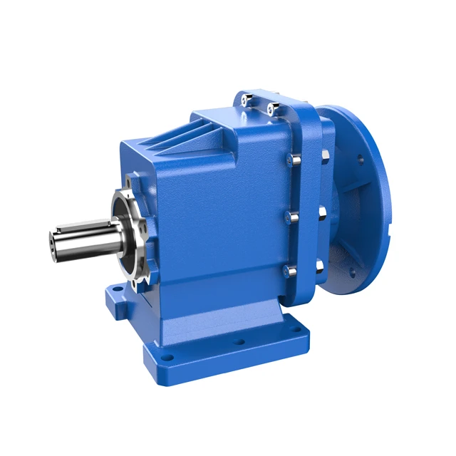 AOKMAN RC series low ratio coaxial gear motor speed reducer with Flexible installation