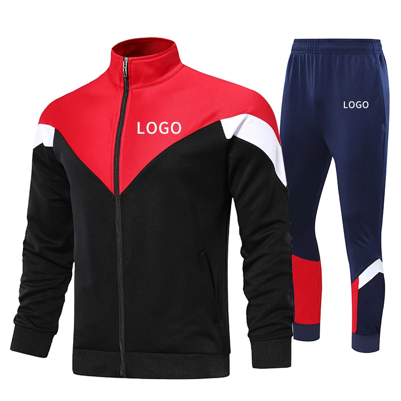 
High Quality Men Wholesales Fashion brand style Custom jogger set Winter sweatsuit sports track suits 