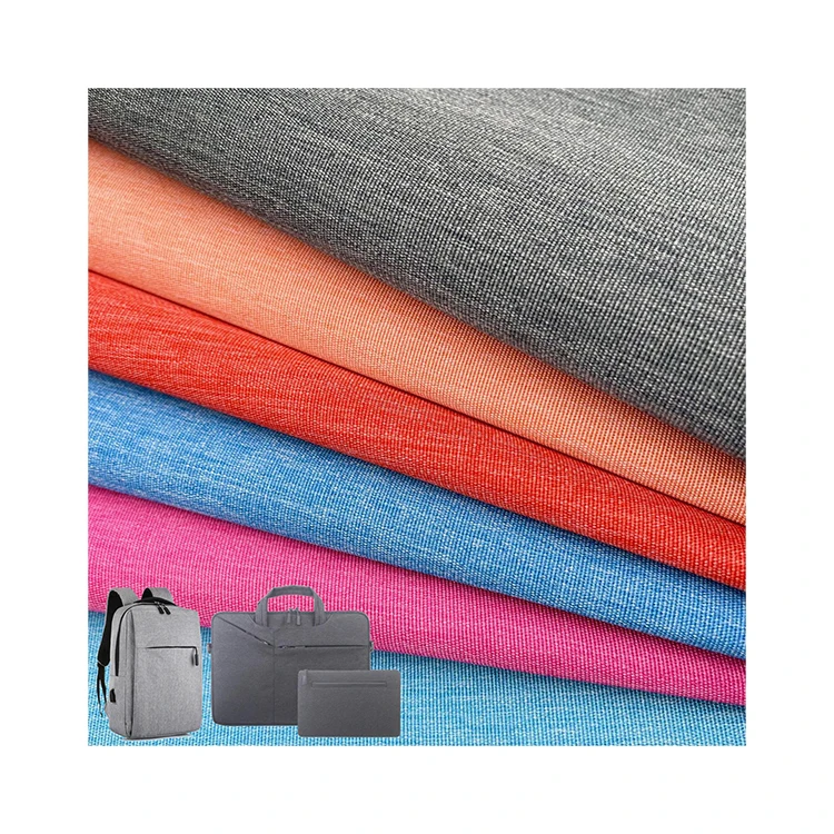 Oxford Waterproof Canvas Fabric 600D Cationic PU PVC Coated Oxford Fabric For School Bag