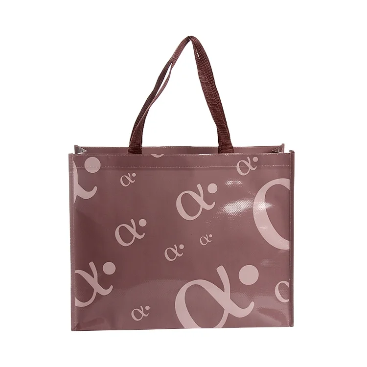 2022 luxury high class pp woven bag laminated shopping