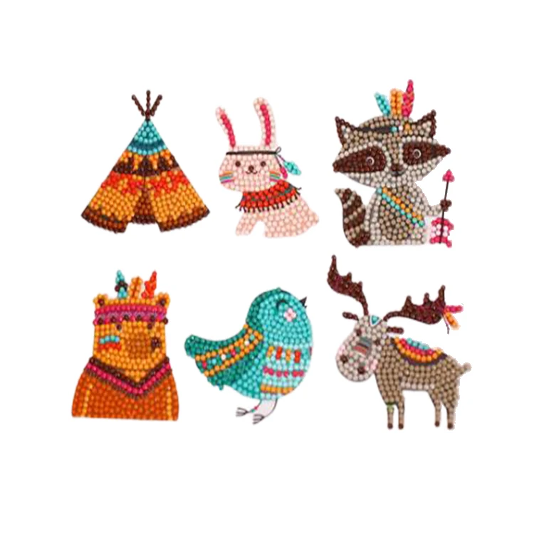 2021 Amazon sells new 5D diamond stickers, mobile phone stickers, diy diamond paintings for children