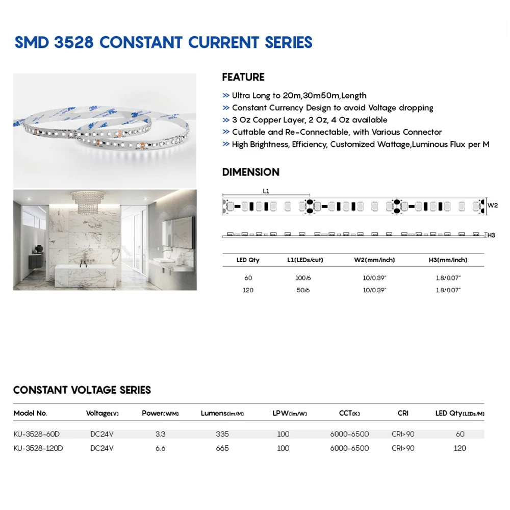 Светодиодные фонари для украшения DC12V SMD 2835 выделить 60 120 180 240 светодиодные шарики медная поддержка RA90 мягкая гибкая светодиодная лента