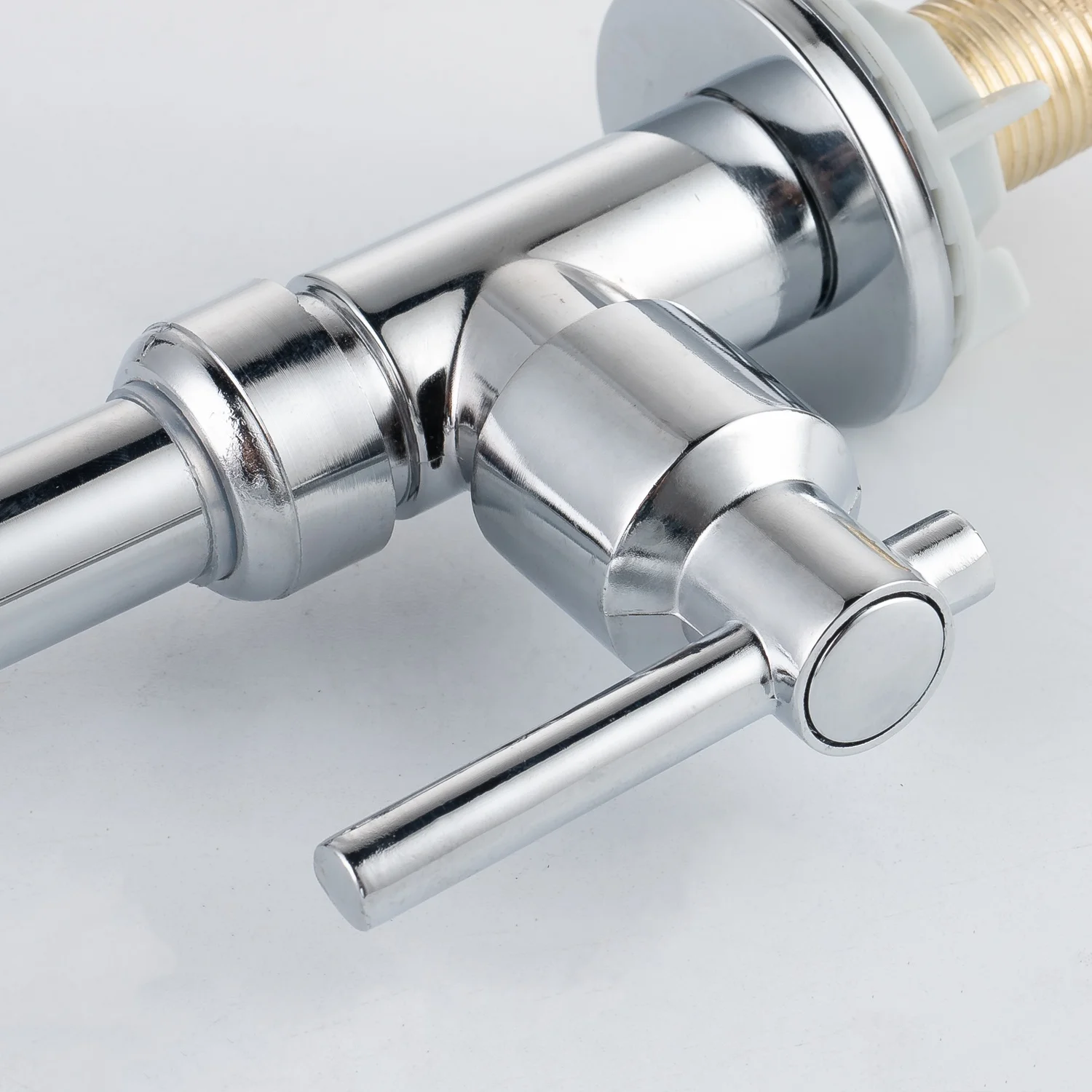 TB-6044 Tengbo Single cold water faucet zinc alloy chrome plated faucet household kitchen universal faucet