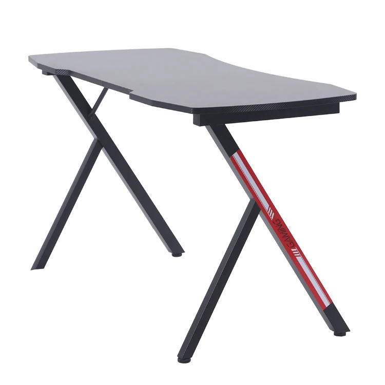 Height Adjustable Top Modern Cheap Pc Fashion White Rgb Mesa Gamer Ergonomic Computer Table Bureau Gaming Desk For Home Office