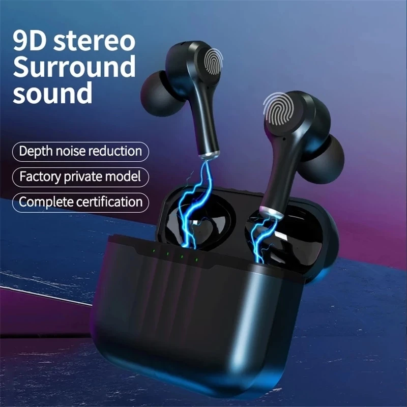 Aoolif J7 ENC+ANC BT5.2 earphone 9D stereo tws earphone earbuds