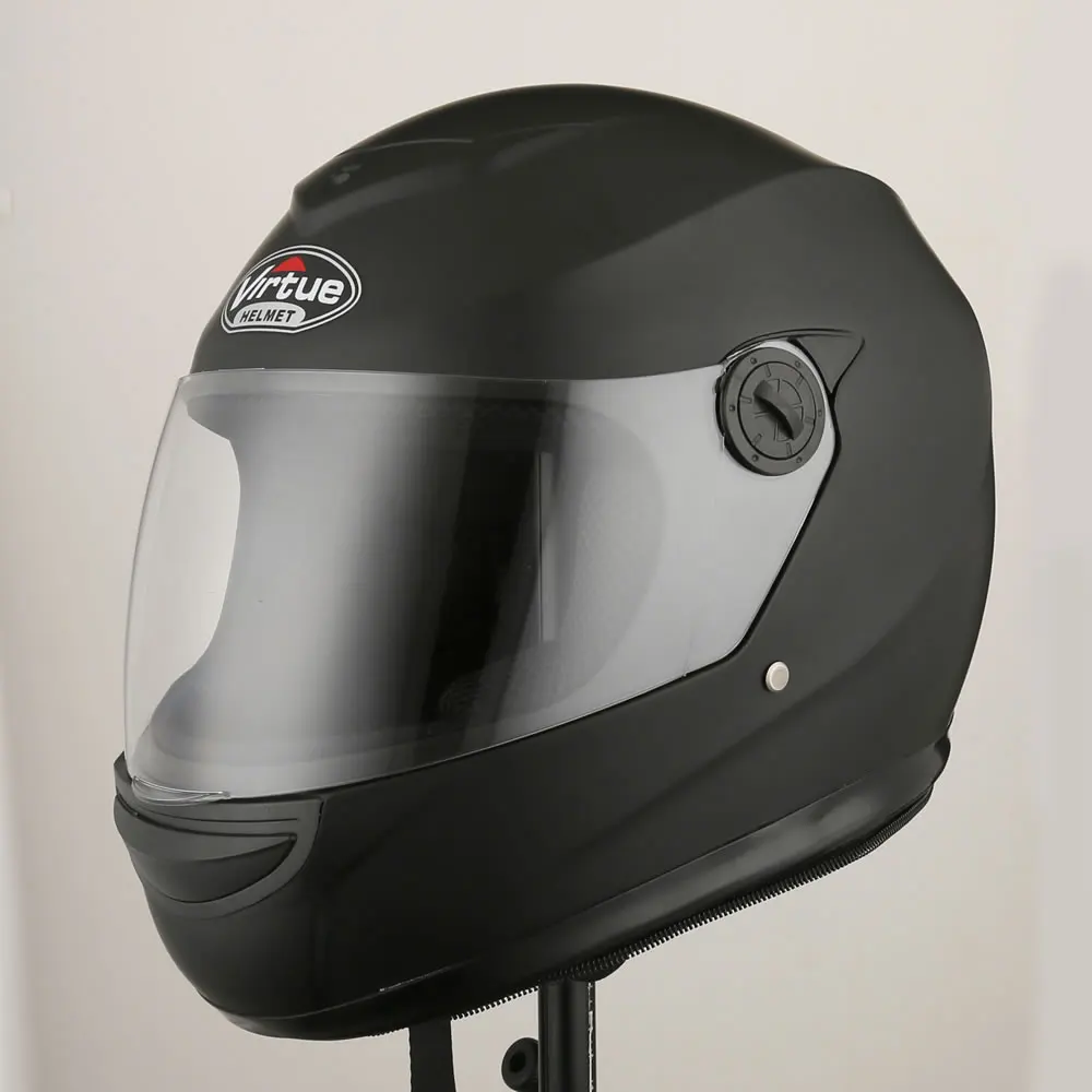 
Design Safty Motorcycle Full Face Helmets High Quality New 2019 China WHITE/BLACK S/M/L/XL Safe Driving MD-101B Virtue ABS 