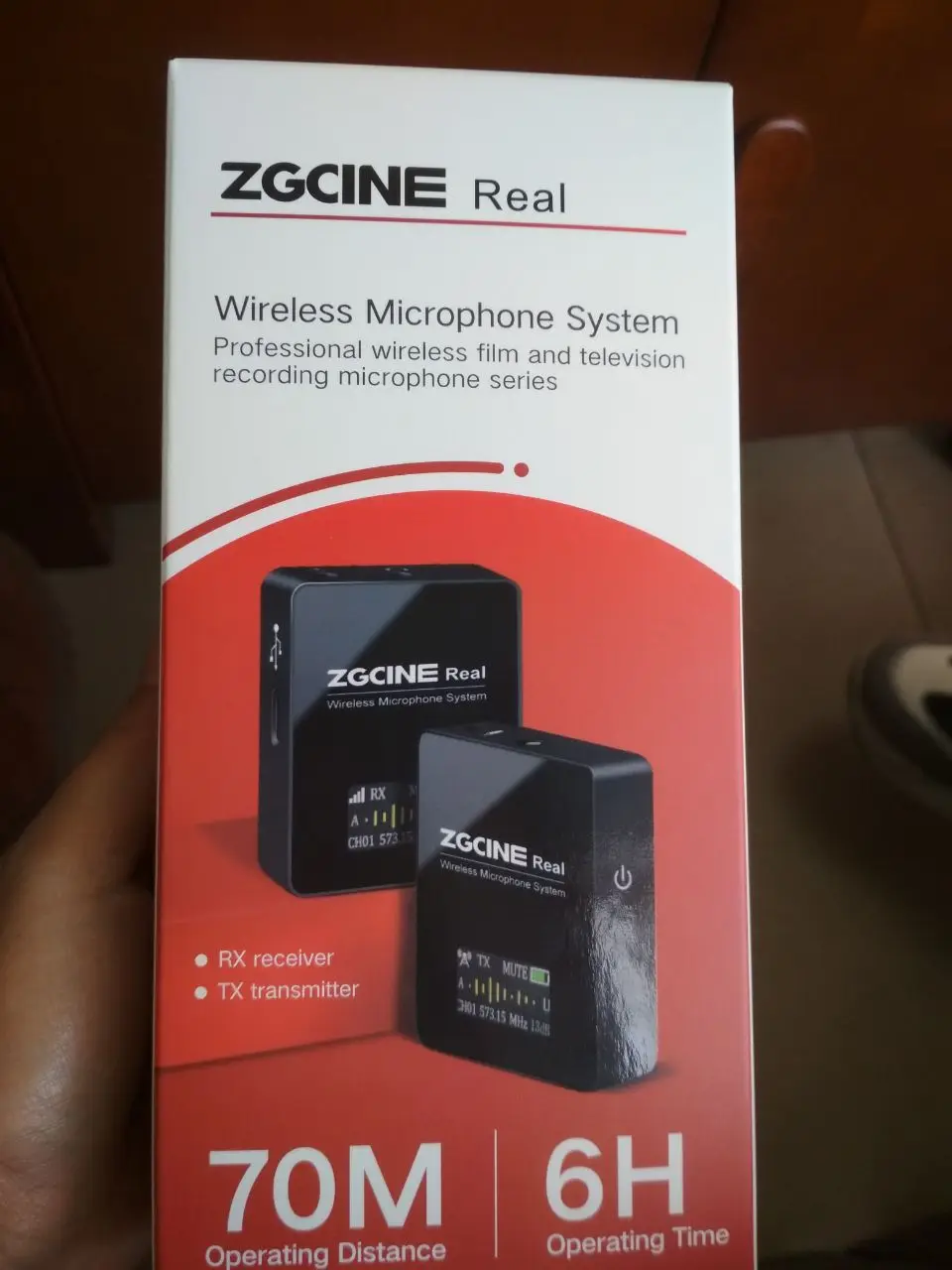  Беспроводной микрофон ZGCINE Uhf для камеры комплект видеозаписи начальный