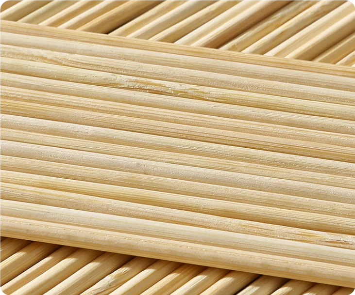 Wholesale Bamboo Sticks BBQ Skewers Round Bamboo Sticks