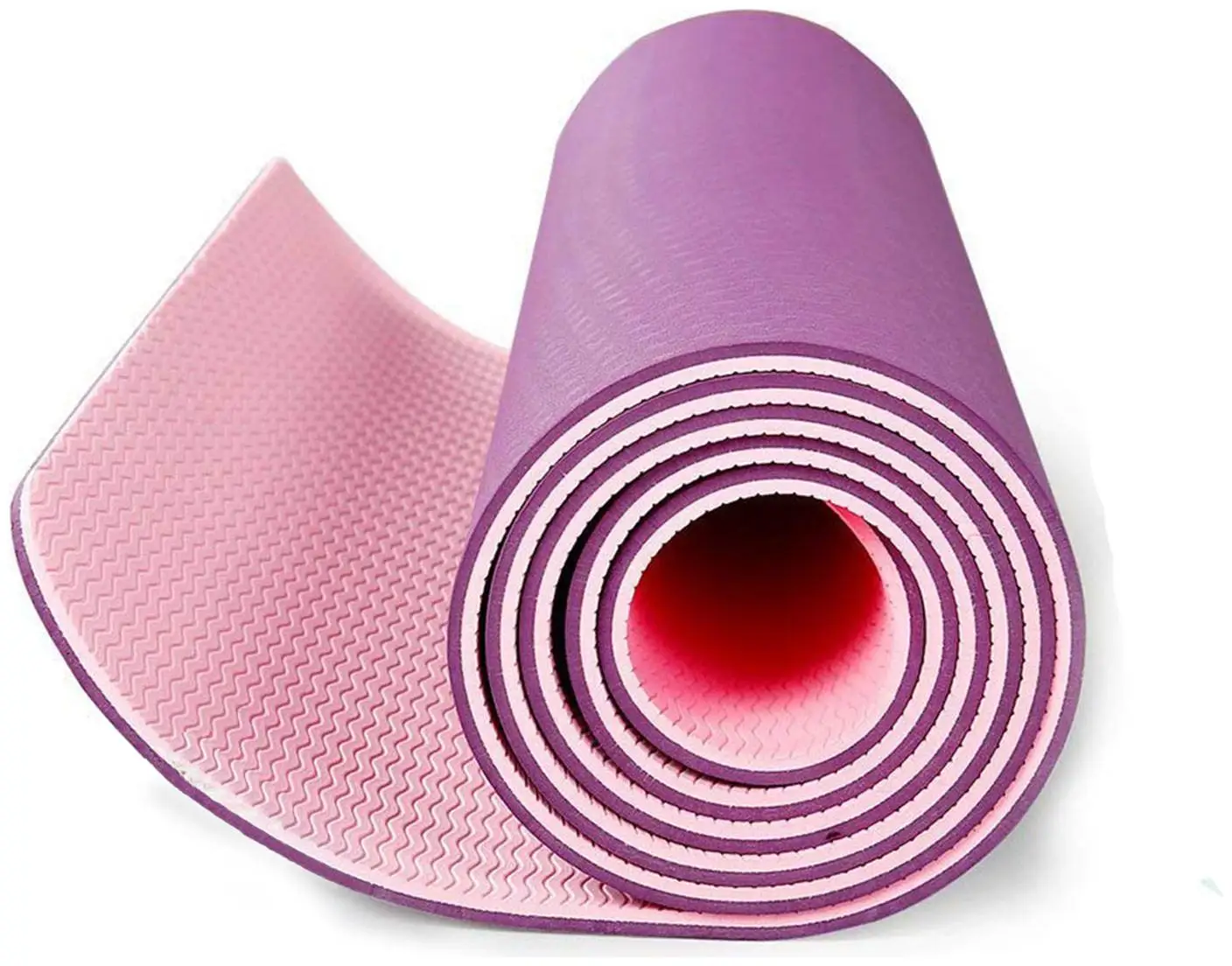 Sansd Hot Sale Yoga Mat 4/6/8mm Custom Yoga Mat Printed Anti Slip Tpe Professional Natural Cork Yoga Mats