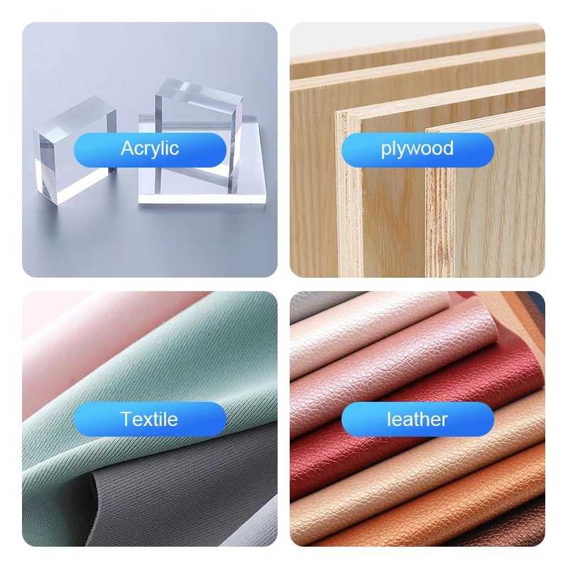 Budget 5 Industrial 600x400mm Laser Cutting Machine 40w 60w for Non-metal Wood Acrylic Leather