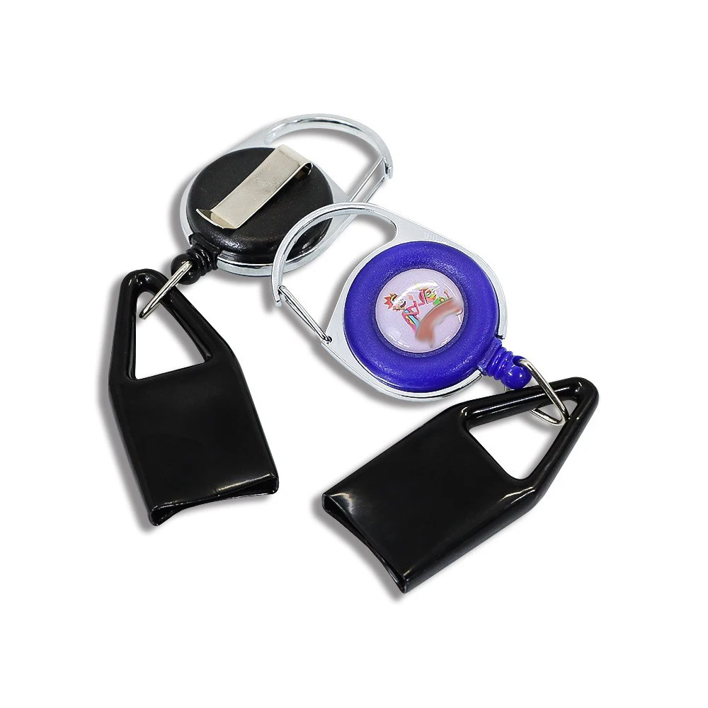 Custom Lighter Leash Retractable Keychain Lighter Leash Holder