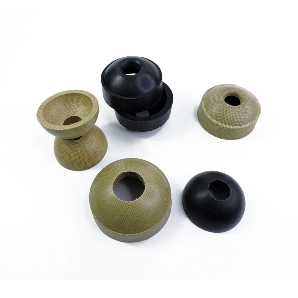 Gold Color HNBR Hsn with Aramid Cloth Piston Pump Cup Seal FMC Alumina Ceramic Liners