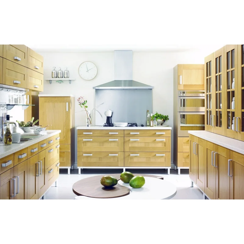 Matt Lacquer European Style Bespoke Ready Assemble Modular Islands Handless Cheap Laminated Modern Custom Kitchen Cabinet