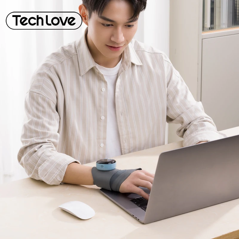 Tech Love Electric Massage Factory TENS Cordless Wearable Joints Fixation Brace Sports Wristband Splint Support For Thumb