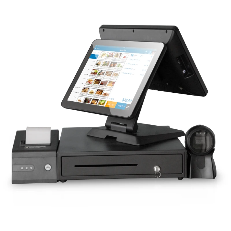 Pos system windows cash register machine pos system with cash register