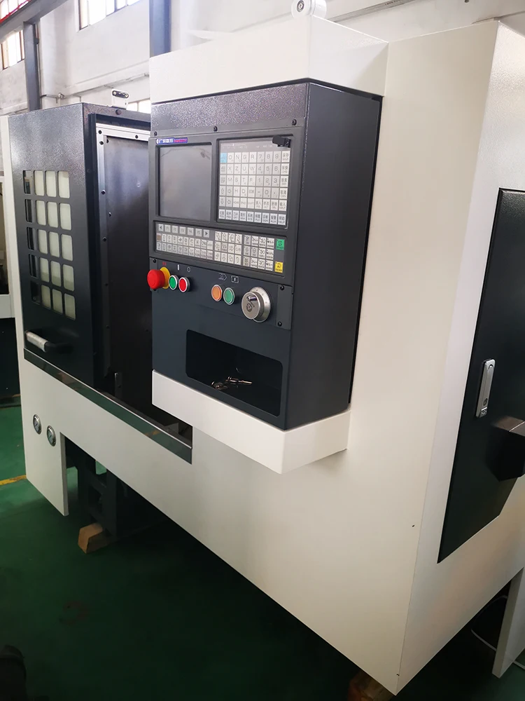 TS 46T hydraulic tool turret hydraulic taiistock slant bedhigh quality CNC lathe machine