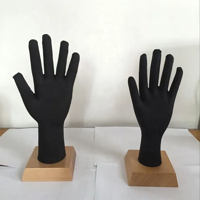 Flexible Display Hand with Base for Mannequins and Display Purposes