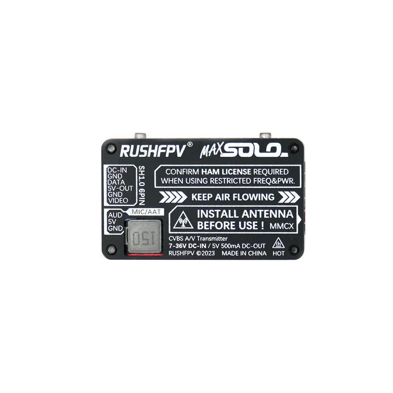 PFLY RushFPV rush solo max X BAND 4 9 GHz VTX 2 5 W 8CH для дальнего действия FPV гоночный Дрон