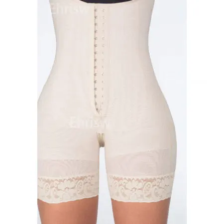 Short Girdle Wholesale Colombian Girdles Slimming Shapewear Woman Shaper Corset High Waist Shapewear Crotchless Fajas