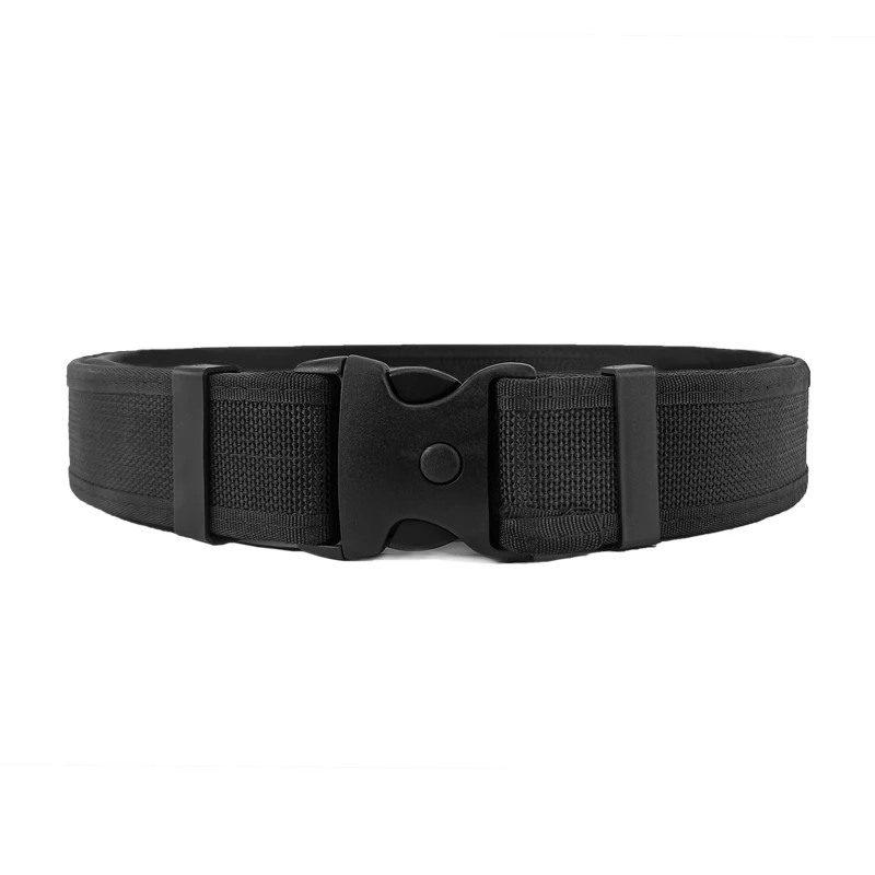 ZGJINLONG Multi-functional Tactical Belt with 7 Components Pouches Bags Holster Gear Security Guard Belt