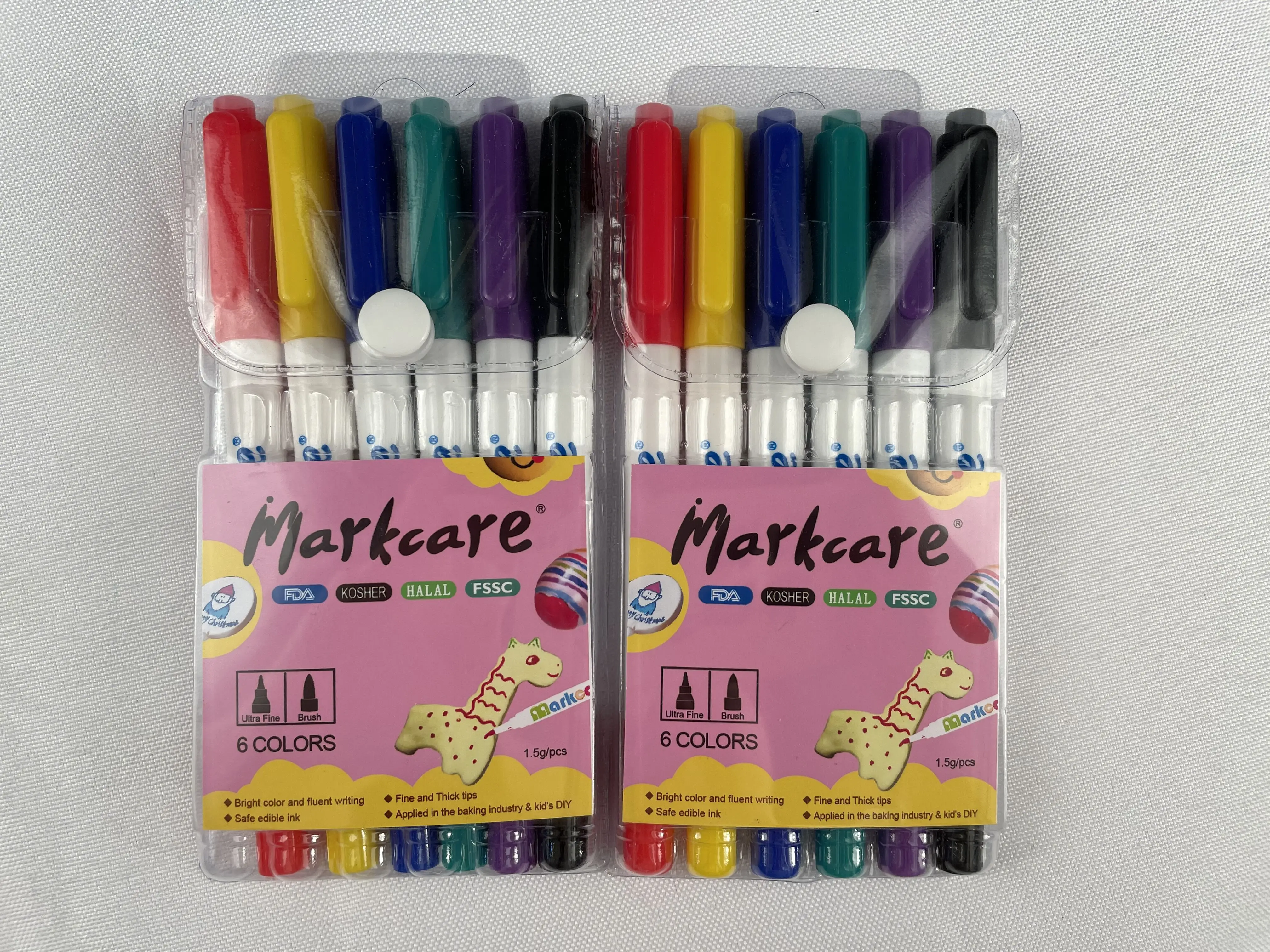 Dual Tipped Metallic Edible Ink Decorating Pen Perfect for Royal Icing Fondant and Gumpaste