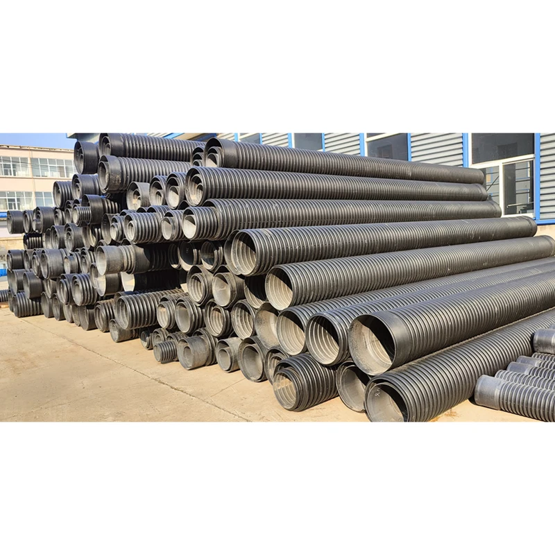 Hdpe Double Wall Corrugated Drainage Pipe 1100mm