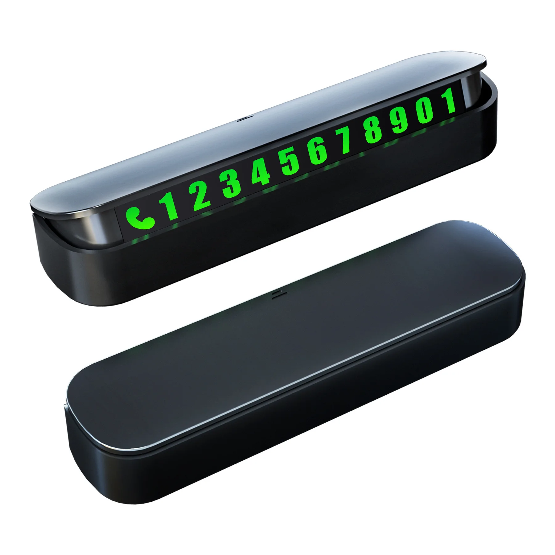 Parking number plate Temporary Car Parking Card Telephone Number Card Notification Phone Number Card