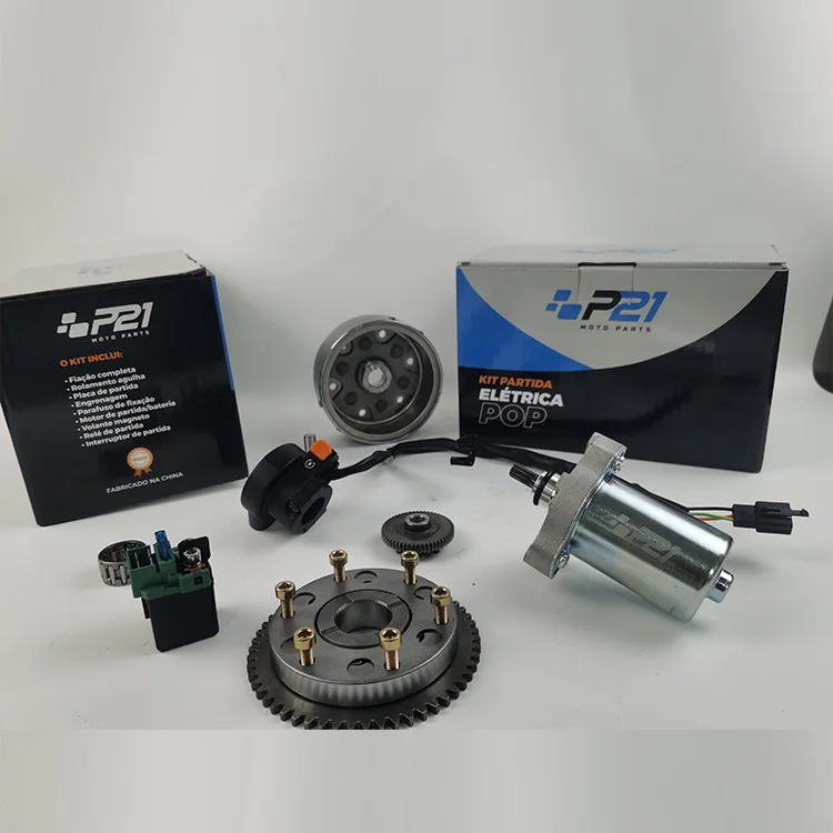 Электрический стартовый комплект для мотоцикла POP 100/110i подвесной с маховиком моторный кабель переключатель катушка
