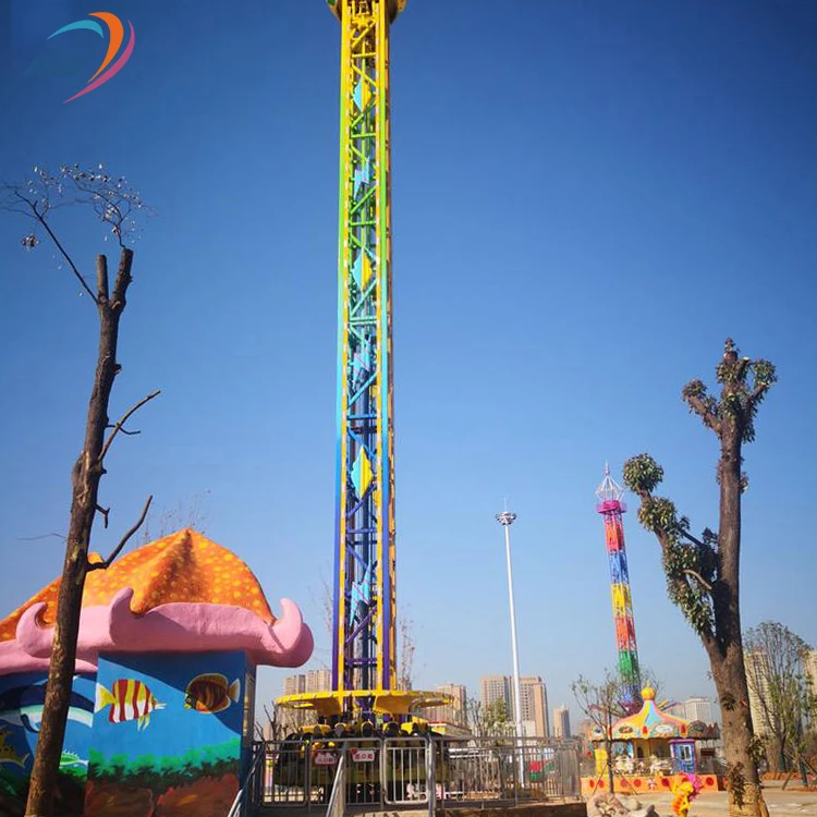 Amusement Industry Manufacturer and Supplier High Quality Drop Tower for Kids and Adults Amusement Park Item for sale