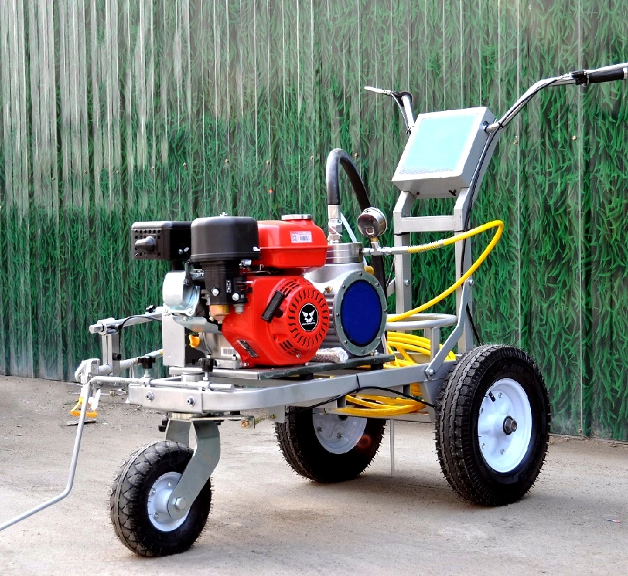 Driving school parking space marking machine road marking car spray painting machine